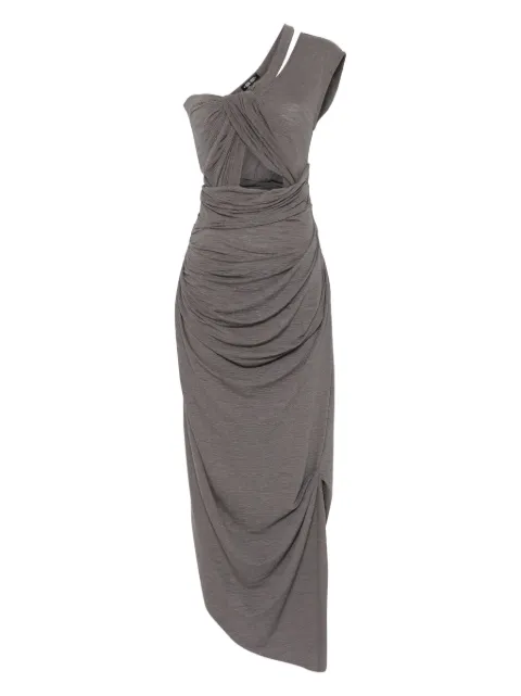 Elena Velez twisted slip midi dress
