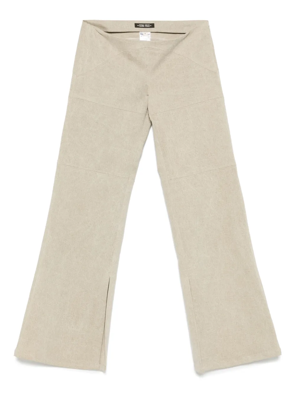 low-rise trousers