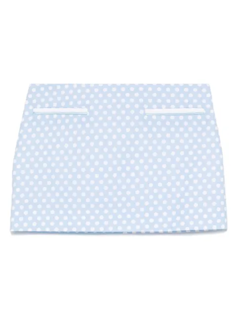Rowen Rose falda midi con motivo de lunares
