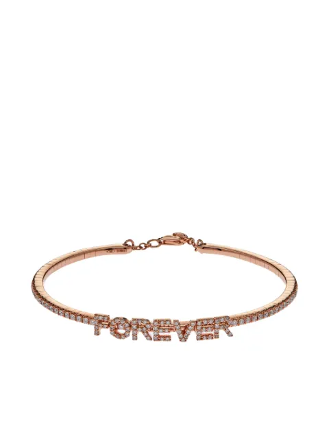Jewels Aficionado 18kt rose gold Forever diamond bracelet
