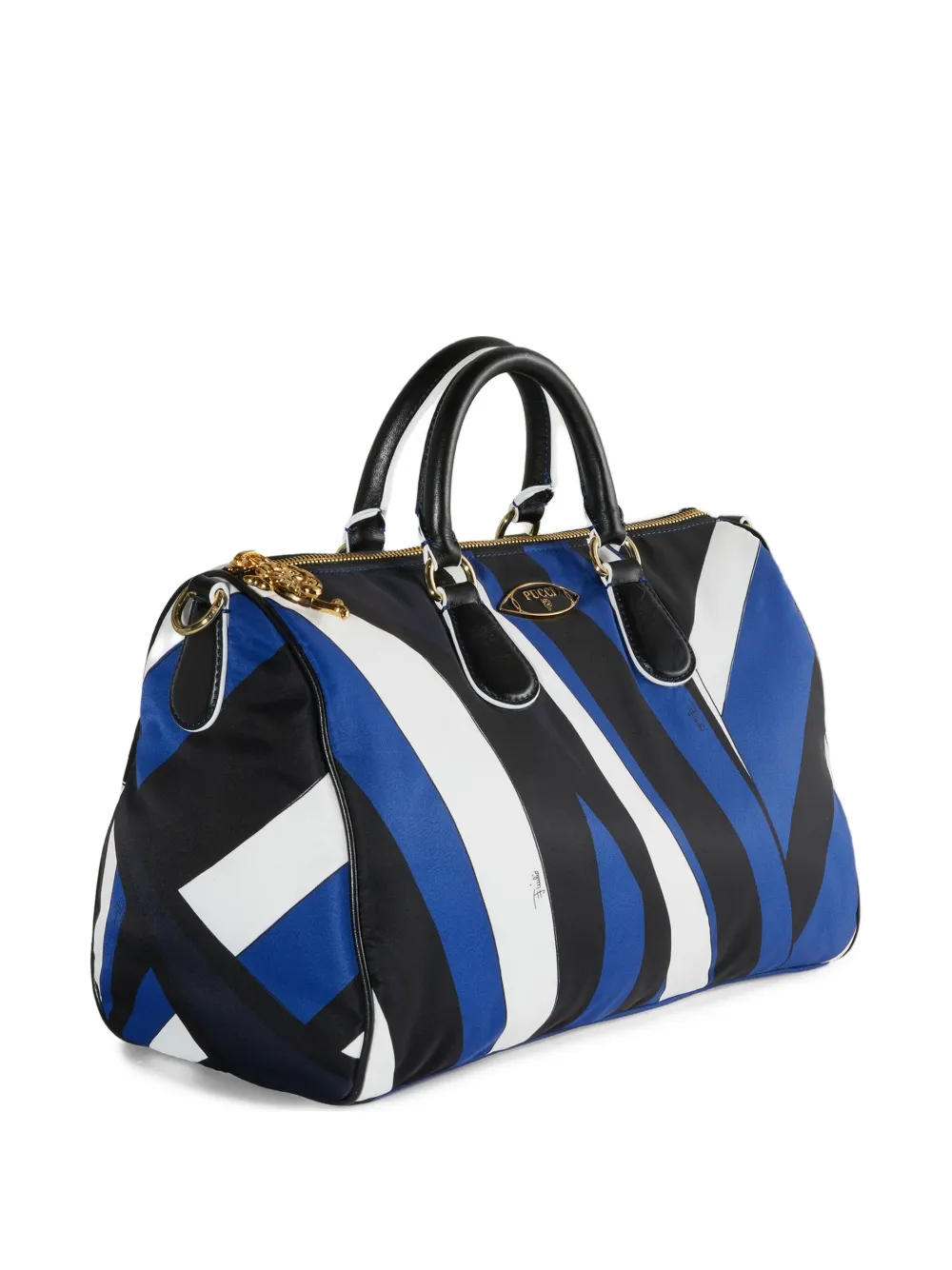 PUCCI Yummy stripe-pattern holdall Blauw
