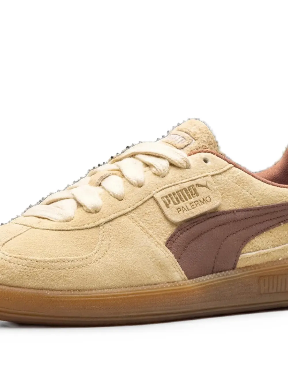 PUMA Palermo Hairy sneakers Beige