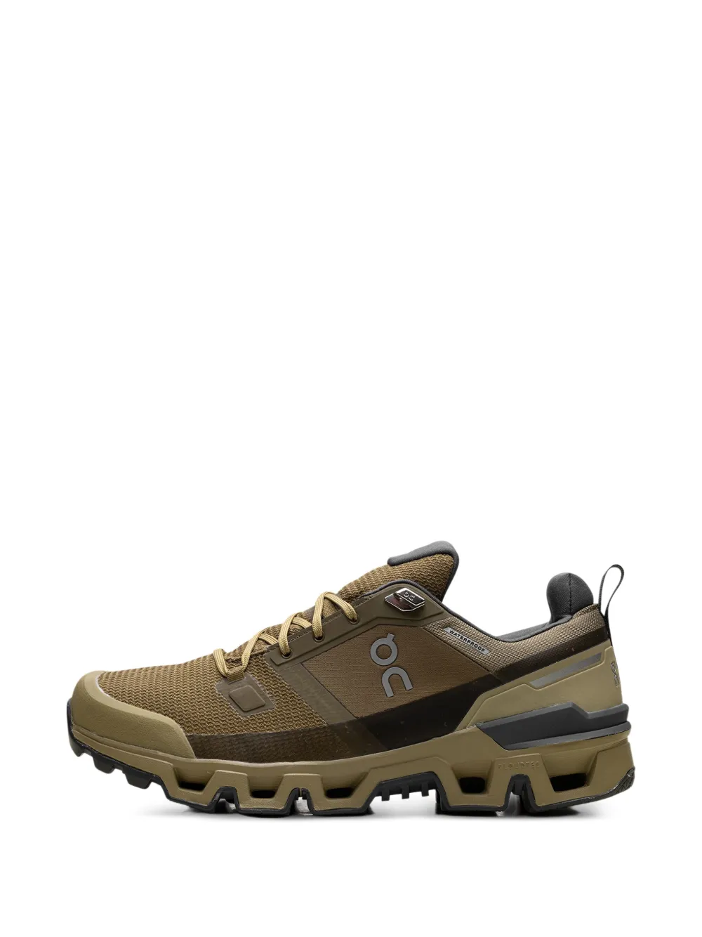 On Running Cloudwander Waterproof "Hunter Safari" sneakers Groen