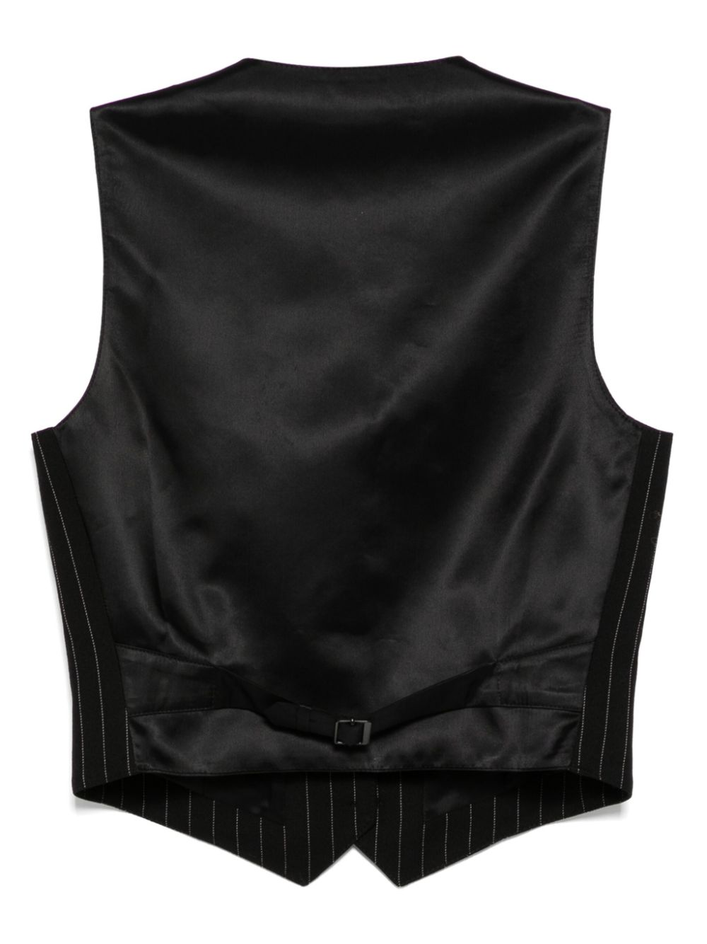 WARDROBE.NYC Gestreept gilet - Zwart