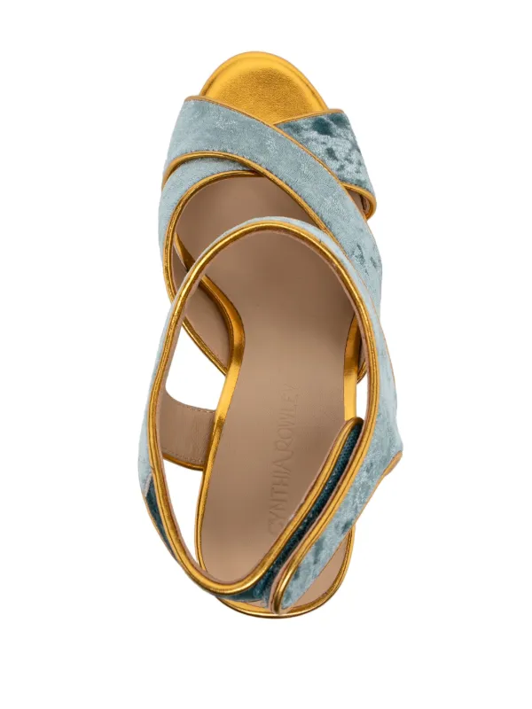 Cynthia Rowley Date Night Heels Pumps | Blue | FARFETCH