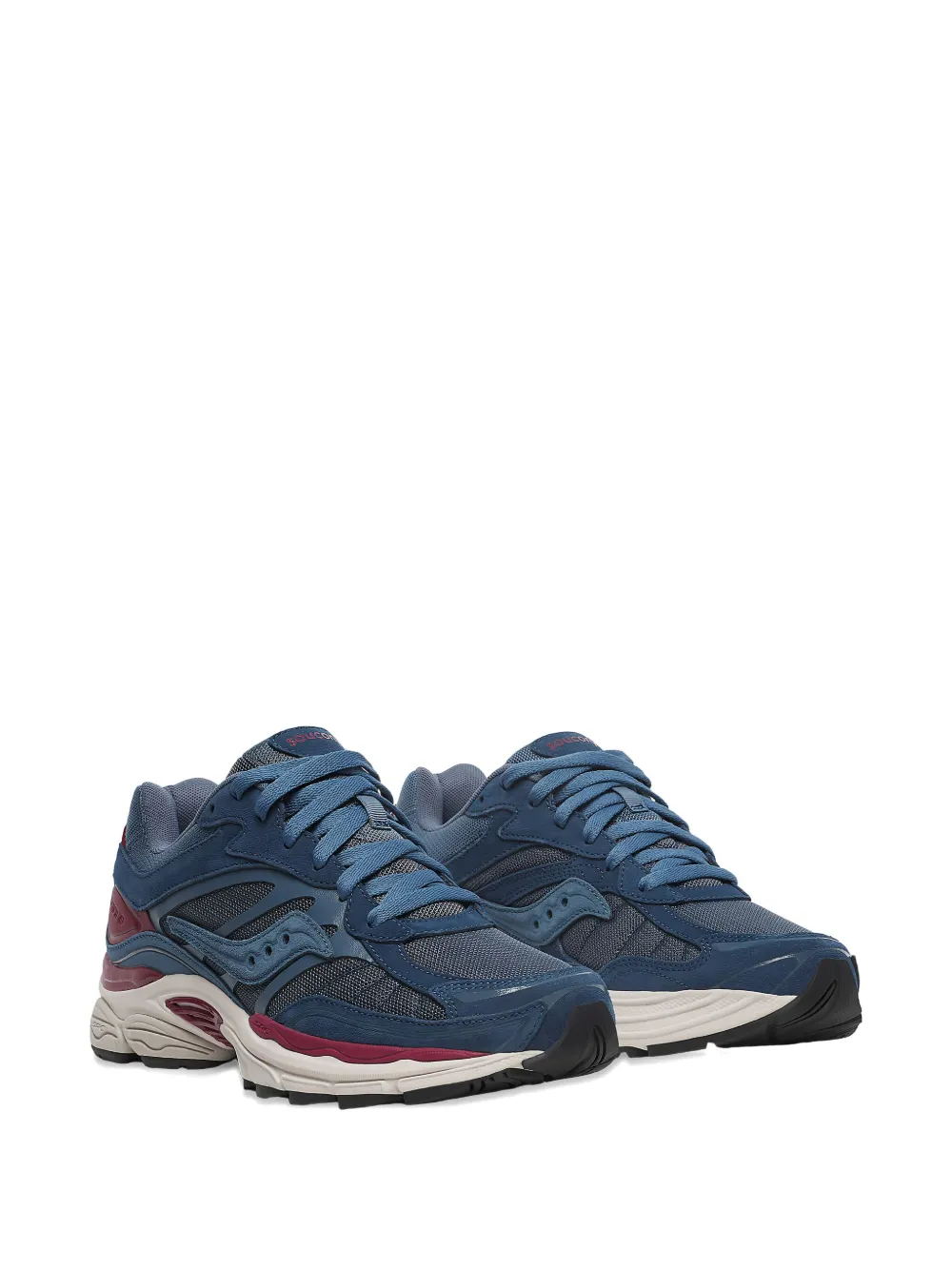 Saucony ProGrid Omni 9 Premium "Navy Burgundy" sneakers Blue