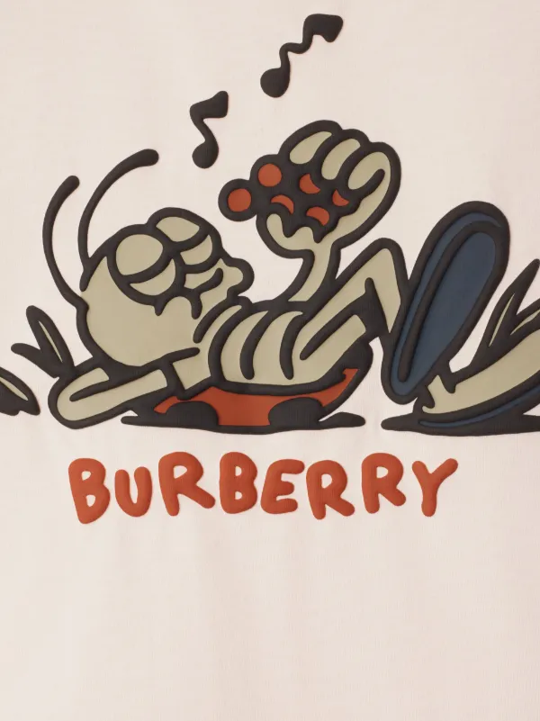 Burberry Kids Ladybug T-shirt | Neutrals | FARFETCH
