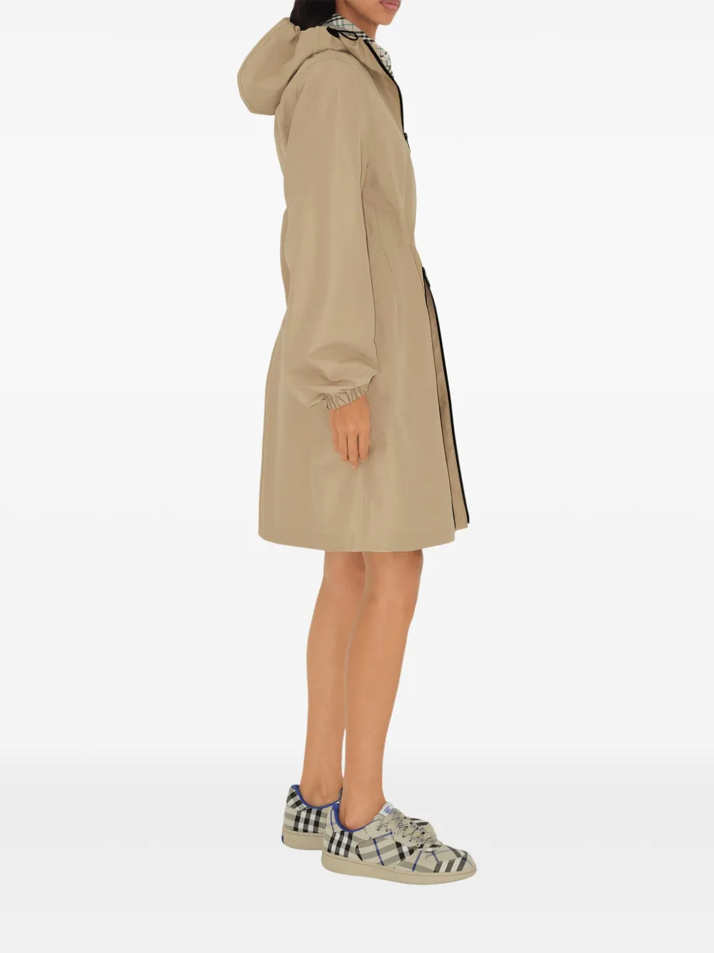 Burberry Jas met capuchon Beige