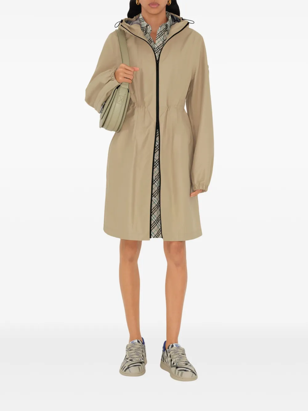 Burberry Jas met capuchon Beige