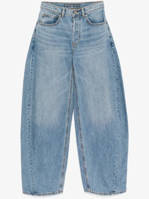 Alexander Wang jean à ornements strassés