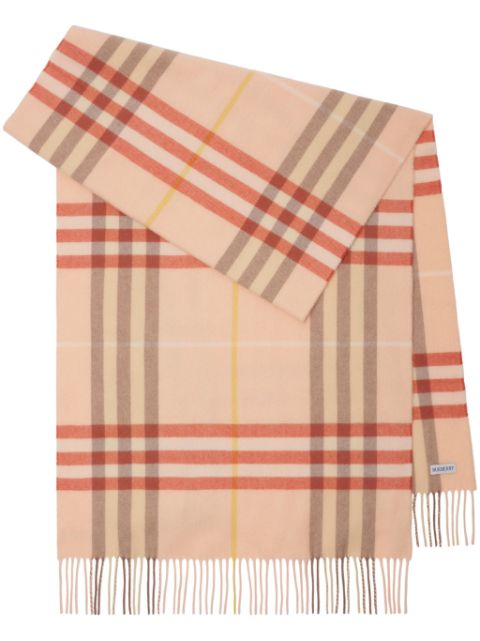 Burberry Wide Check scarf Men