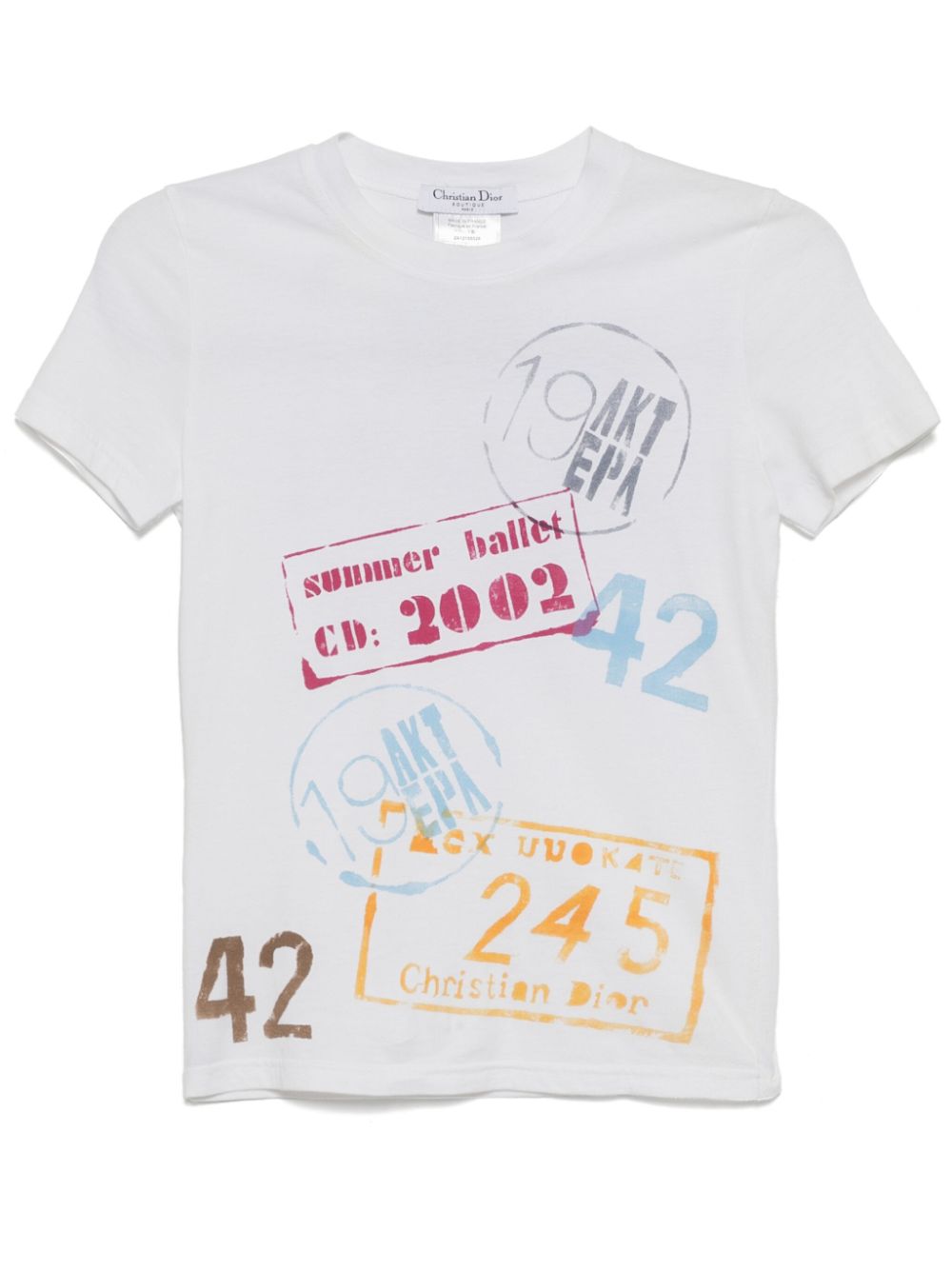 2002 graphic-print T-shirt