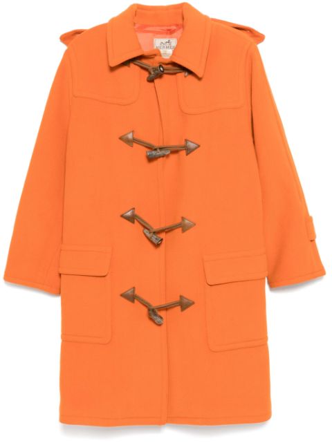 Hermes 1990-2000s duffle coat Women