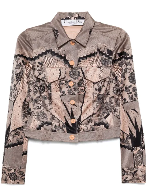 Christian Dior Pre-Owned 2006 graphic-print jacket