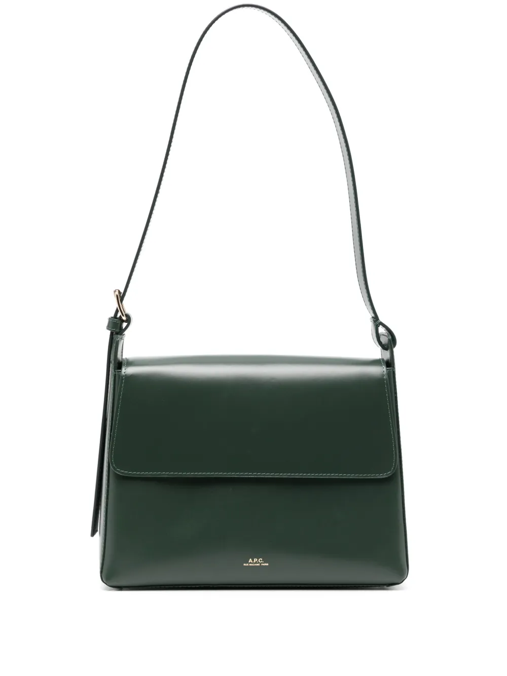 A.P.C. Virginie Flap tas Groen