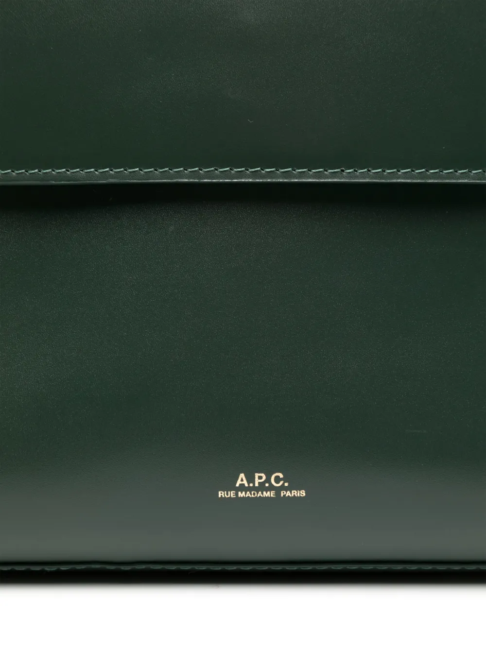 A.P.C. Virginie Flap tas Groen