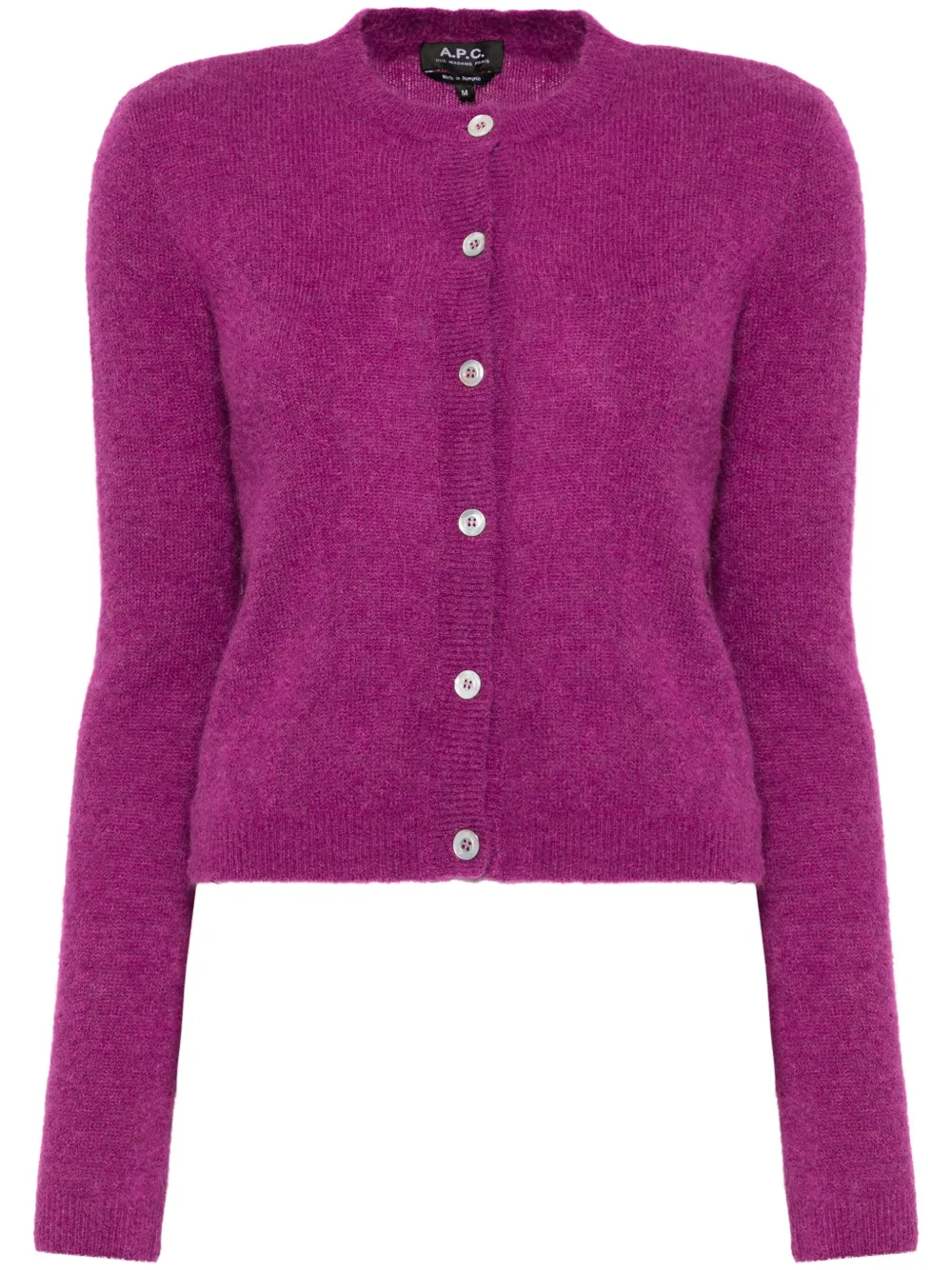 Apc Millie Cardigan In Pink