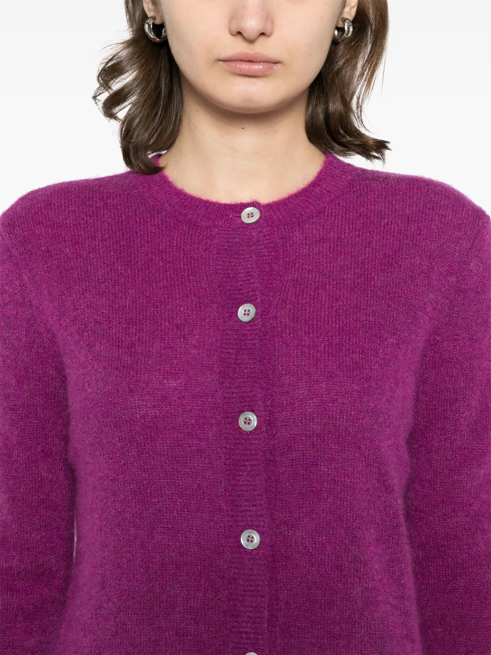 Apc Millie Cardigan In Pink