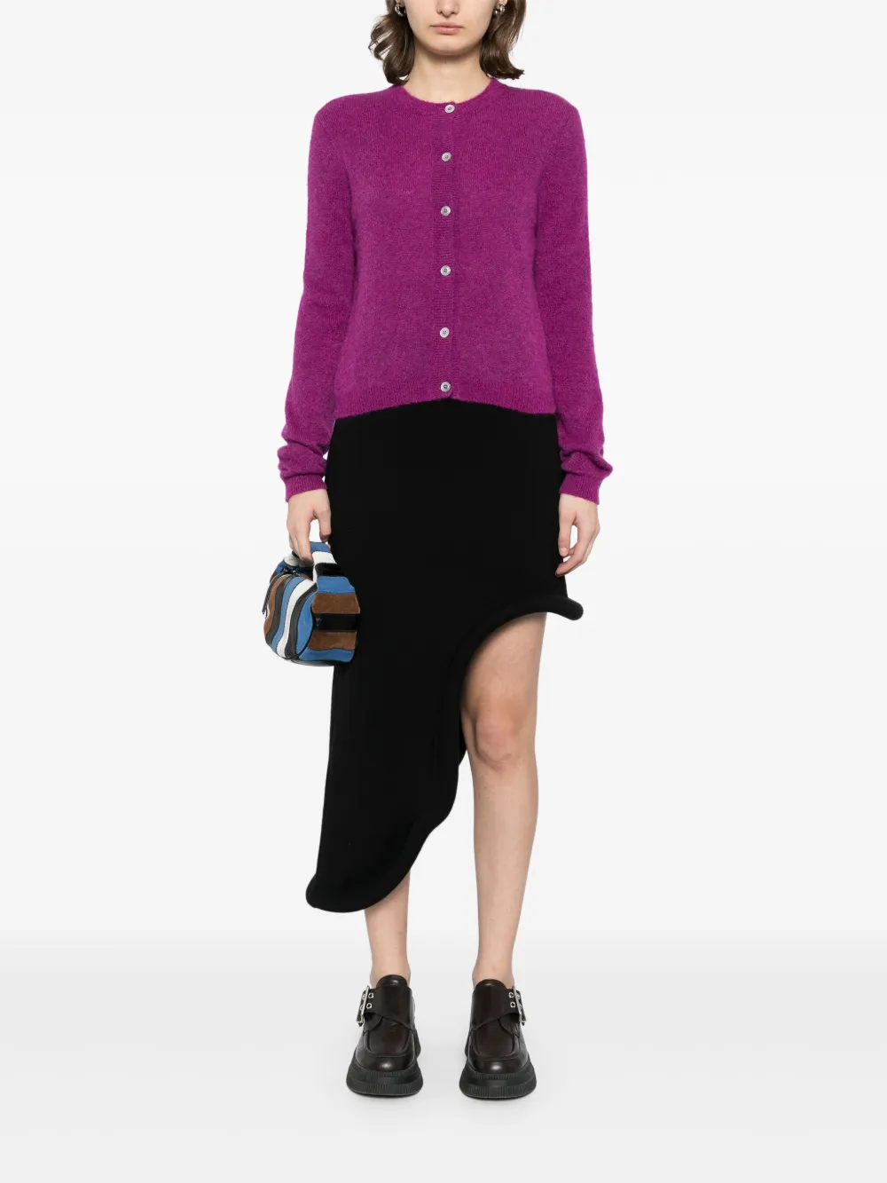 Apc Millie Cardigan In Pink
