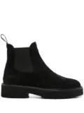 Doucal's suede Chelsea boots - Black