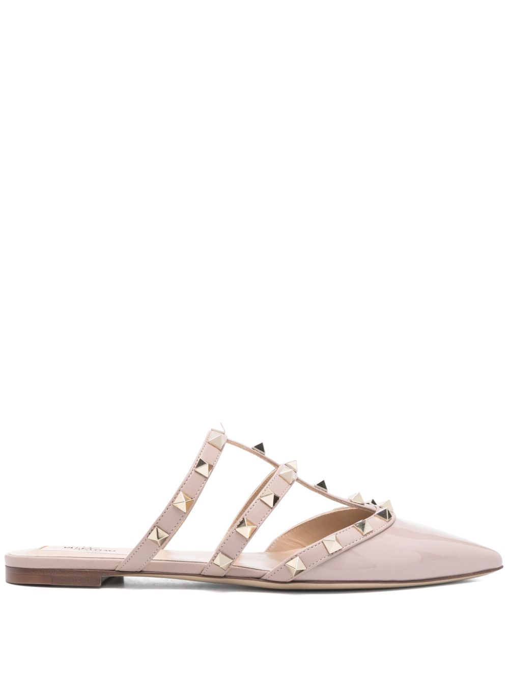 Valentino Garavani Rockstud muiltjes Beige