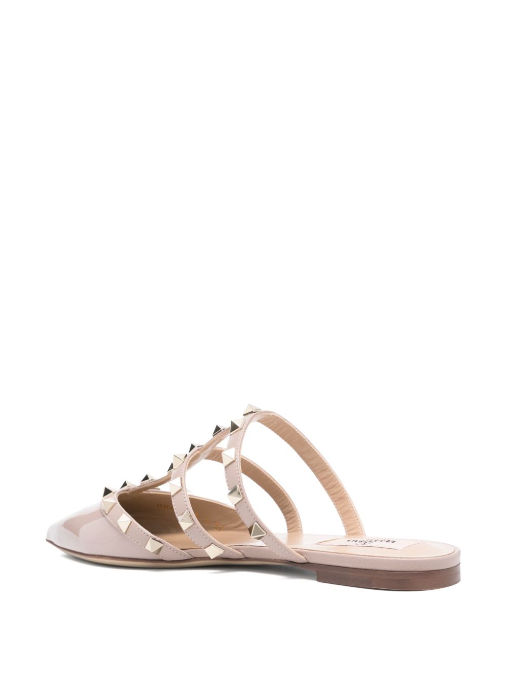 Valentino Garavani Rockstud muiltjes Beige