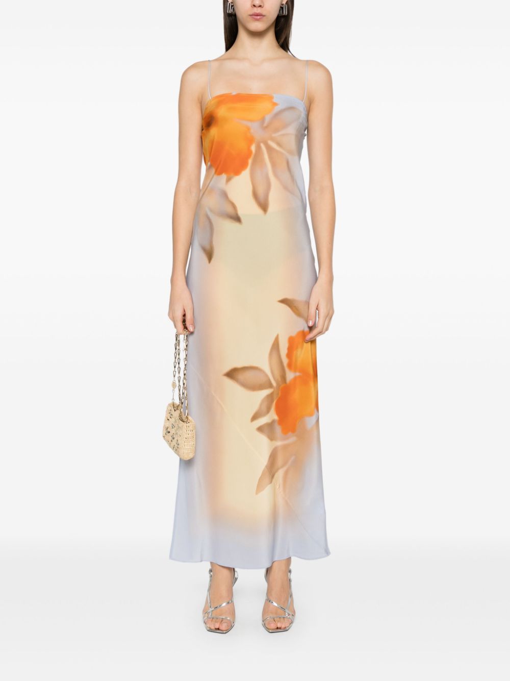 SIR. Serene midi dress - Oranje