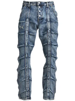 THUG CLUB Line GOB ジーンズ | ブルー | FARFETCH JP