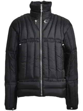 THUG CLUB War Life Down Jacket | Black | FARFETCH JO