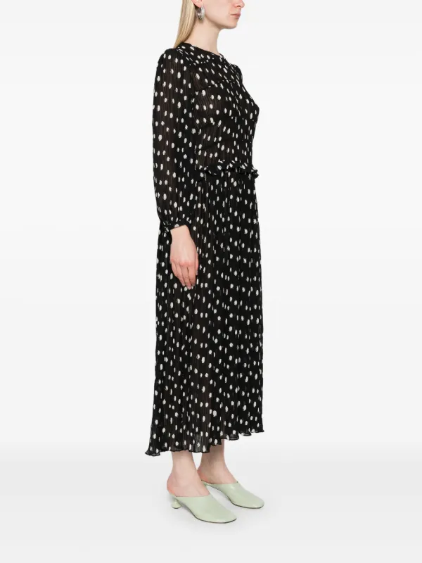 Baum Und Pferdgarten Alfie Midi Dress | Black | FARFETCH