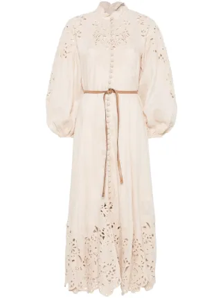 ZIMMERMANN Wylie Maxi Dress | Neutrals | FARFETCH ZIMMERMANN Wylie Maxi Dress | Neutrals | FARFETCH