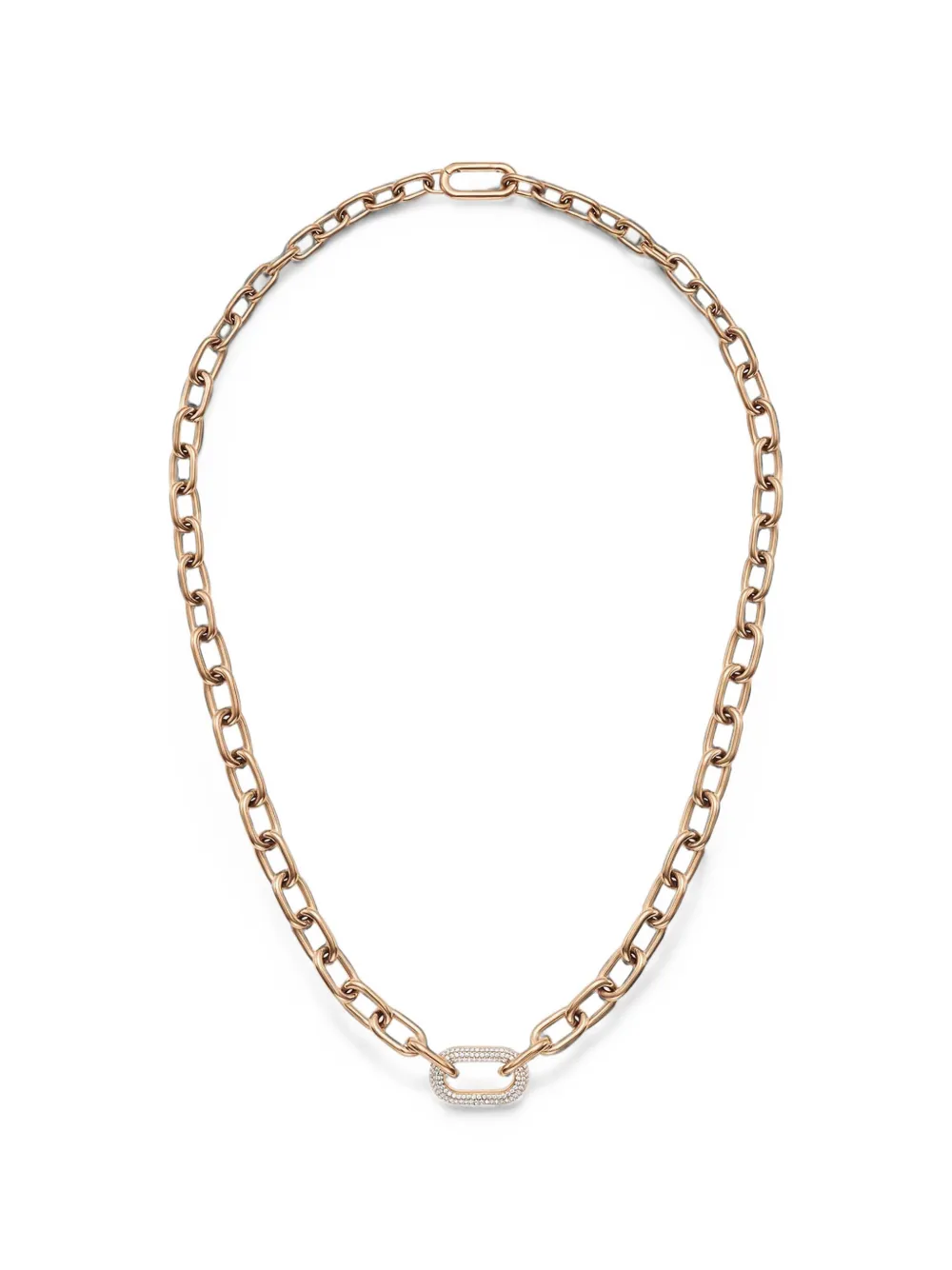 Daniel Wellington Collana a catena con pavé - Rosa