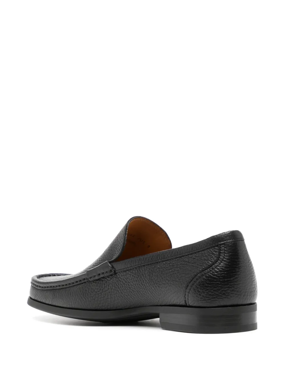 Magnanni leather loafers Black