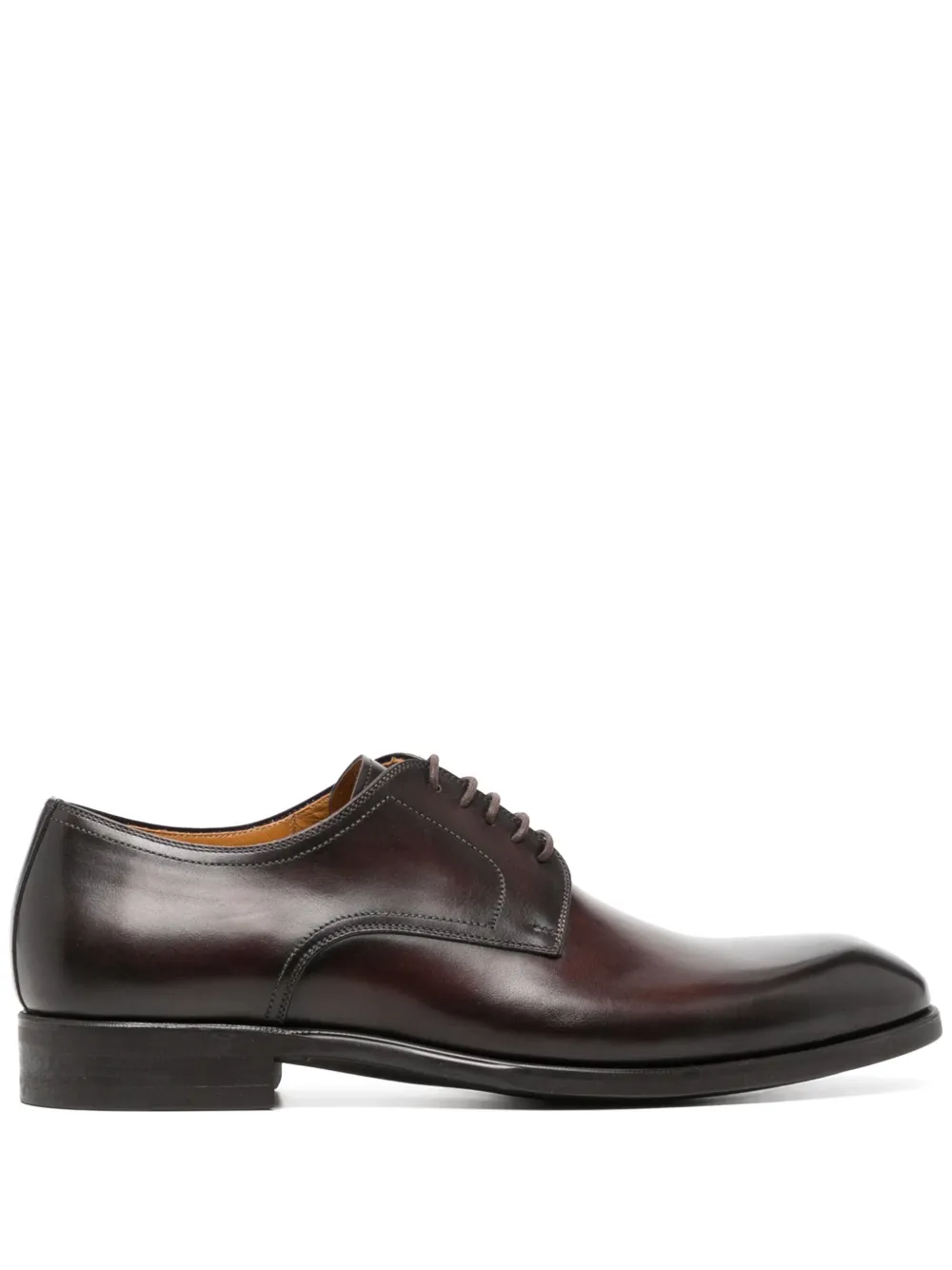 Magnanni leather derby shoes Brown