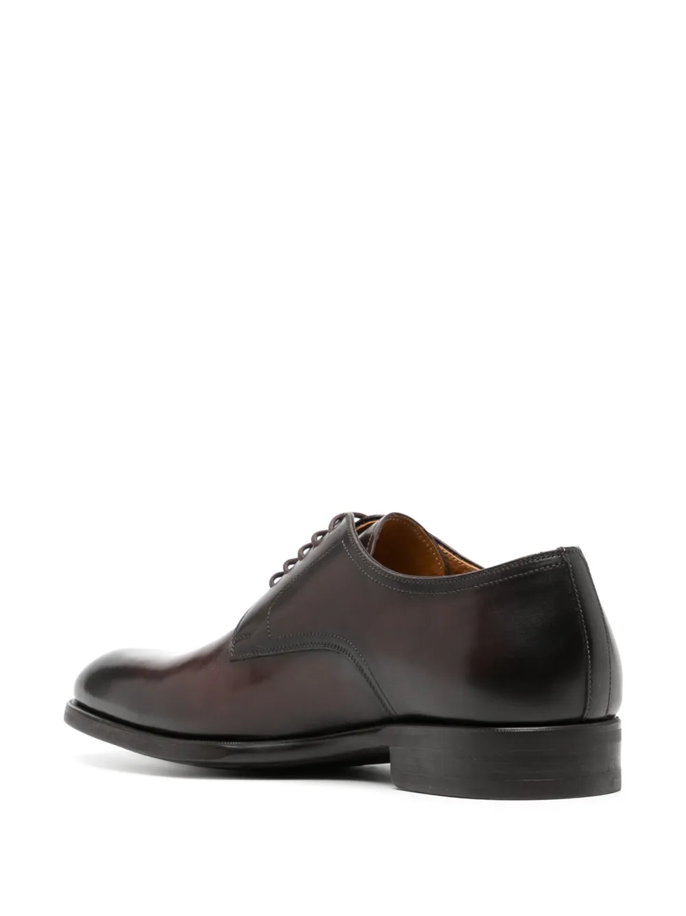 Magnanni leather derby shoes Brown