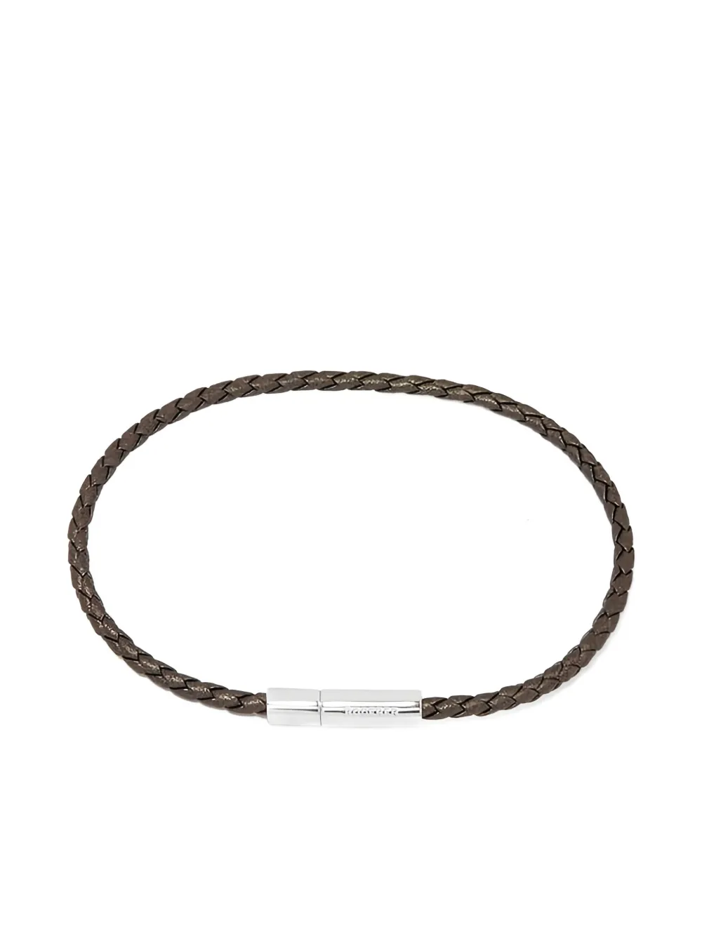 Roderer Gianni braided-leather bracelet | Brown | Image 1