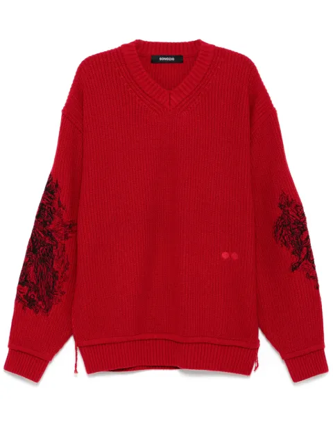 SONGZIO embroidered jumper
