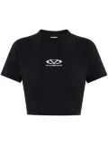 VETEMENTS printed T-shirt - Black