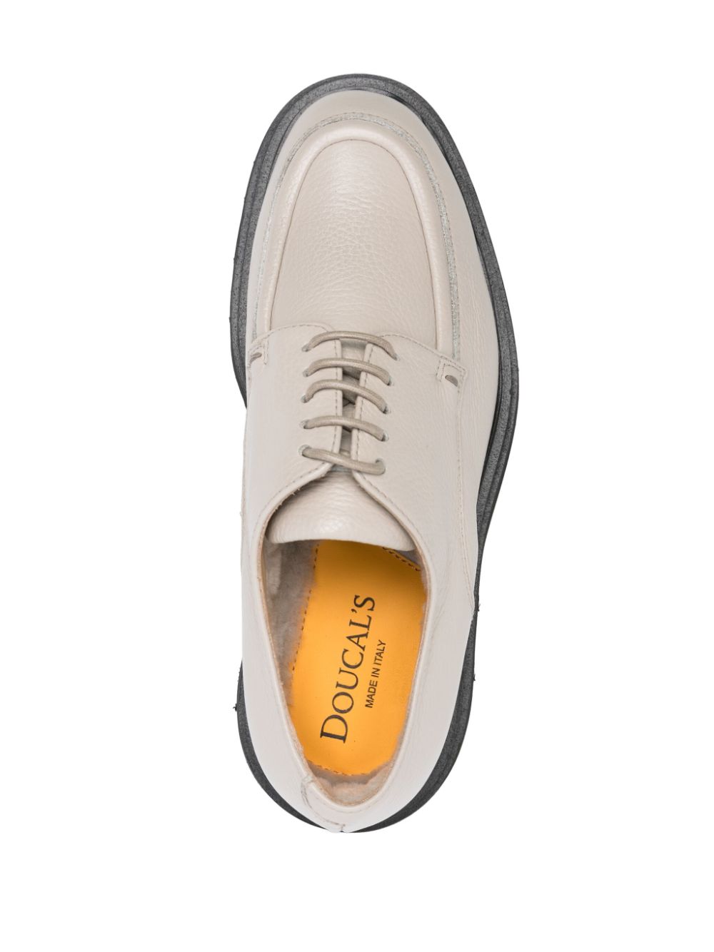 Doucal's leather Oxford shoes Neutrals