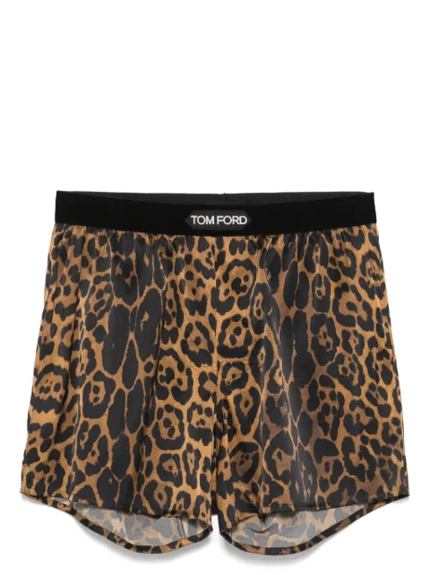 TOM FORD leopard-print boxers