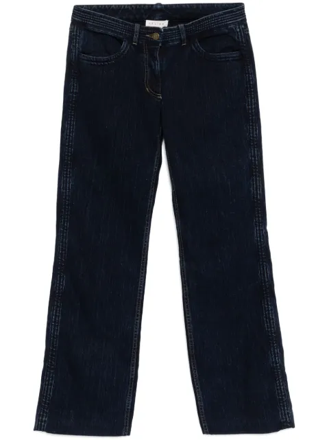 Céline Pre-Owned pantalones de mezclilla con logo 2000