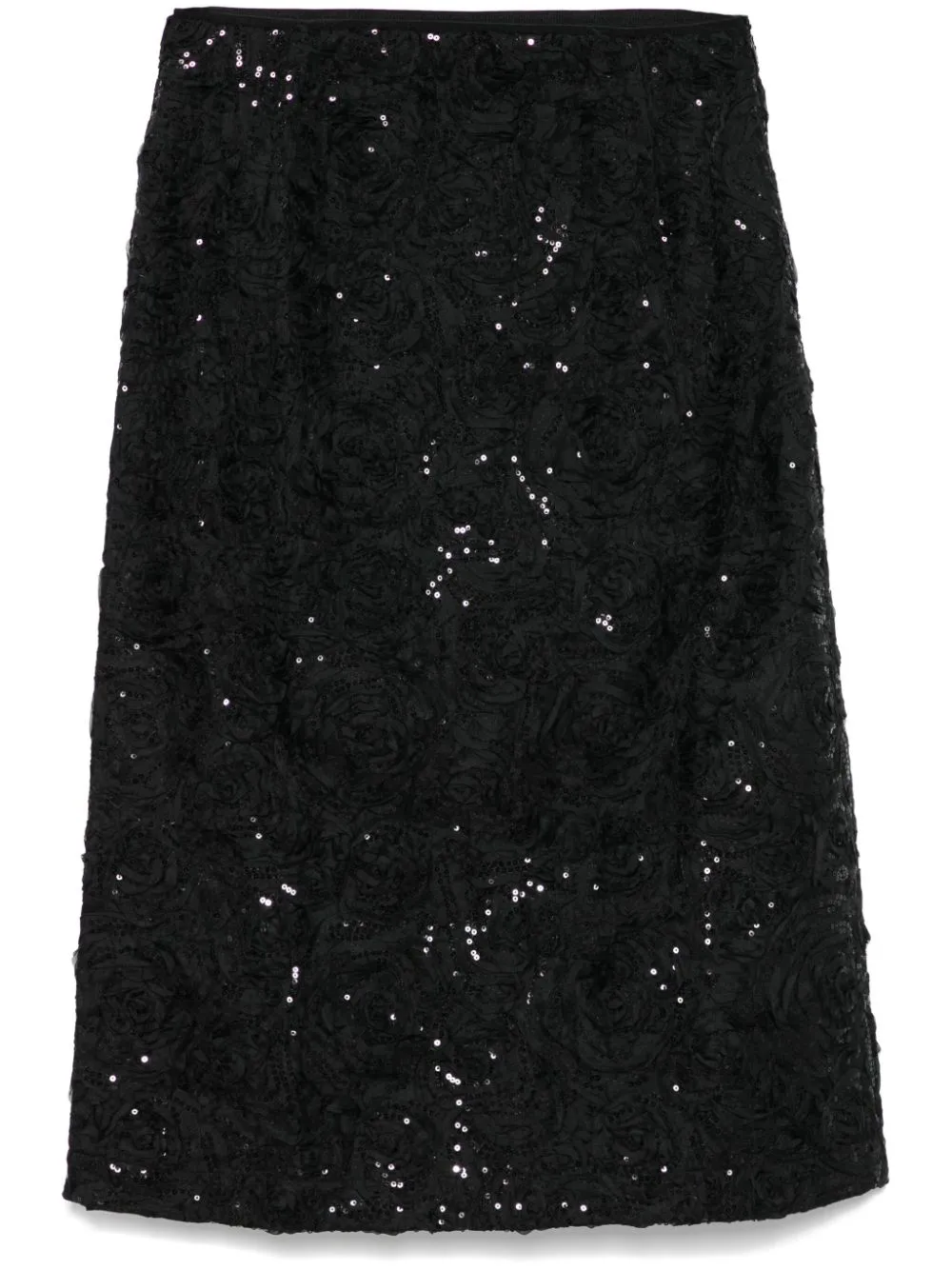 Shop Baum Und Pferdgarten Samina Midi Skirt In Black