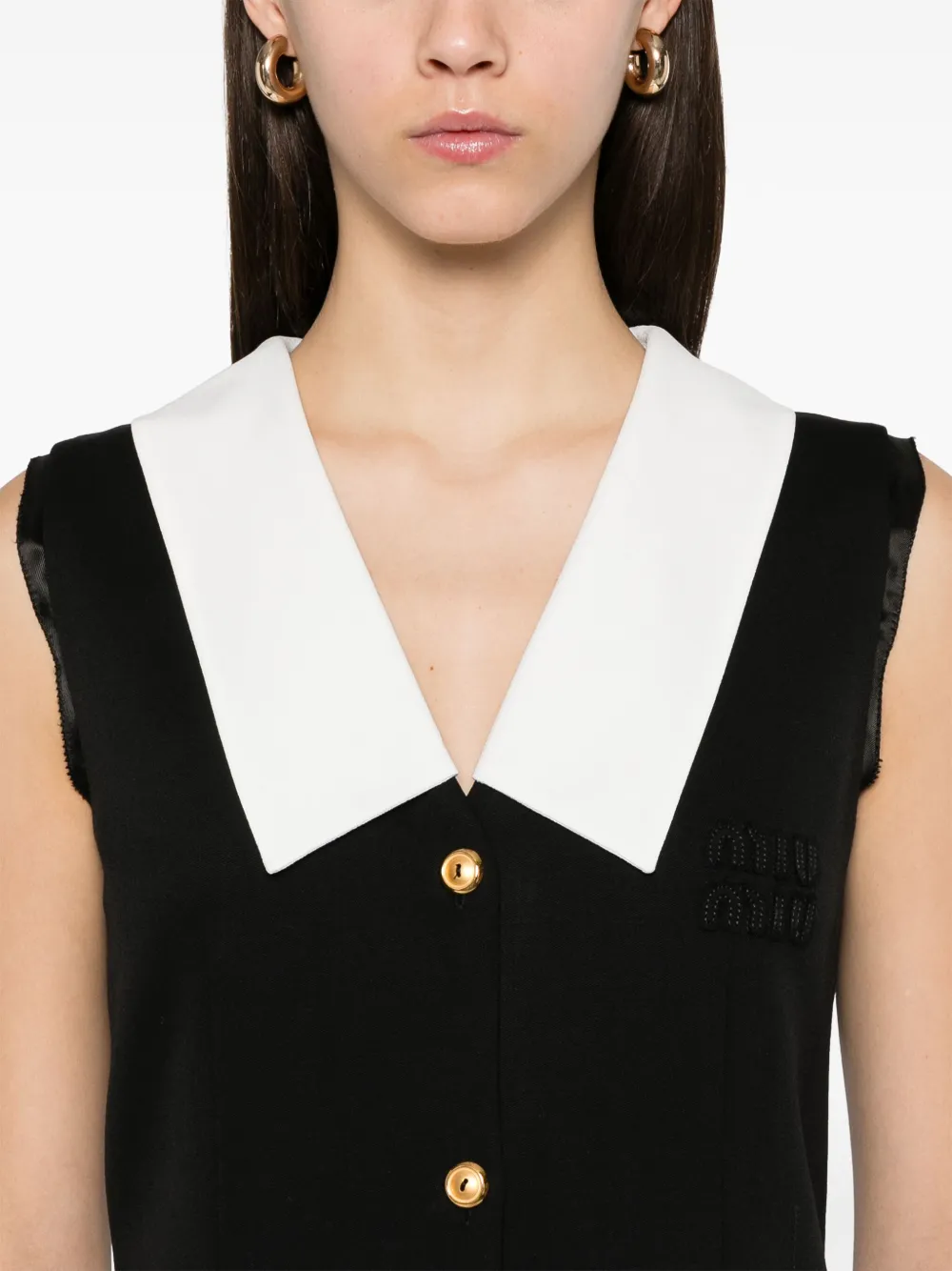 Miu Marocain jurk Zwart