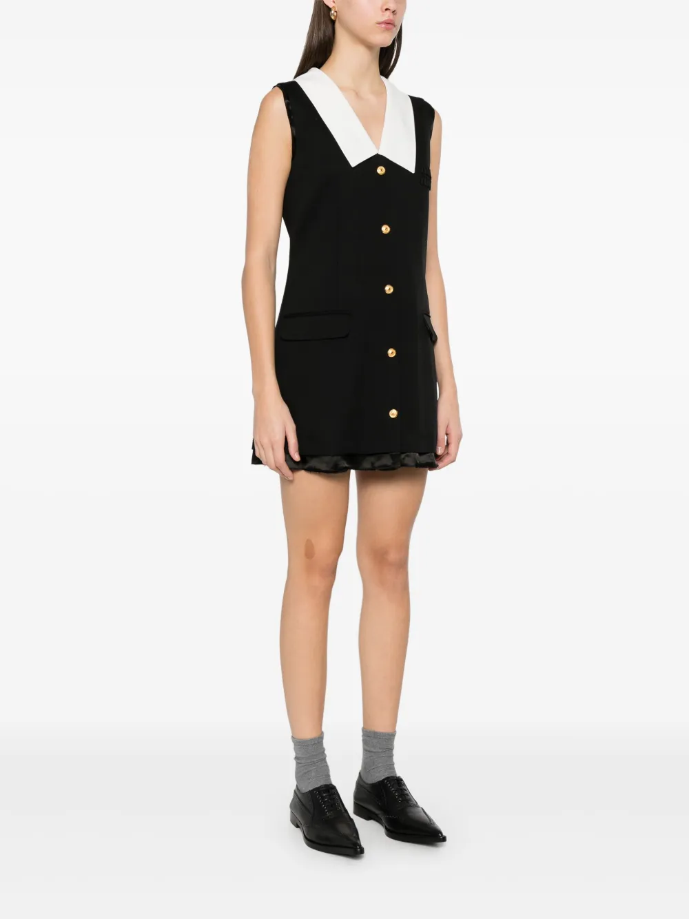 Miu Marocain jurk Zwart