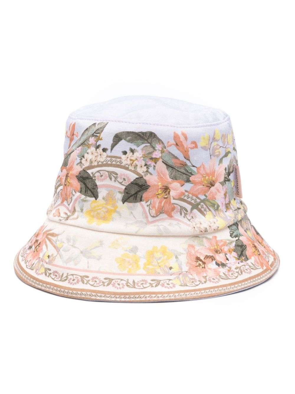 ZIMMERMANN printed bucket hat - Neutrals