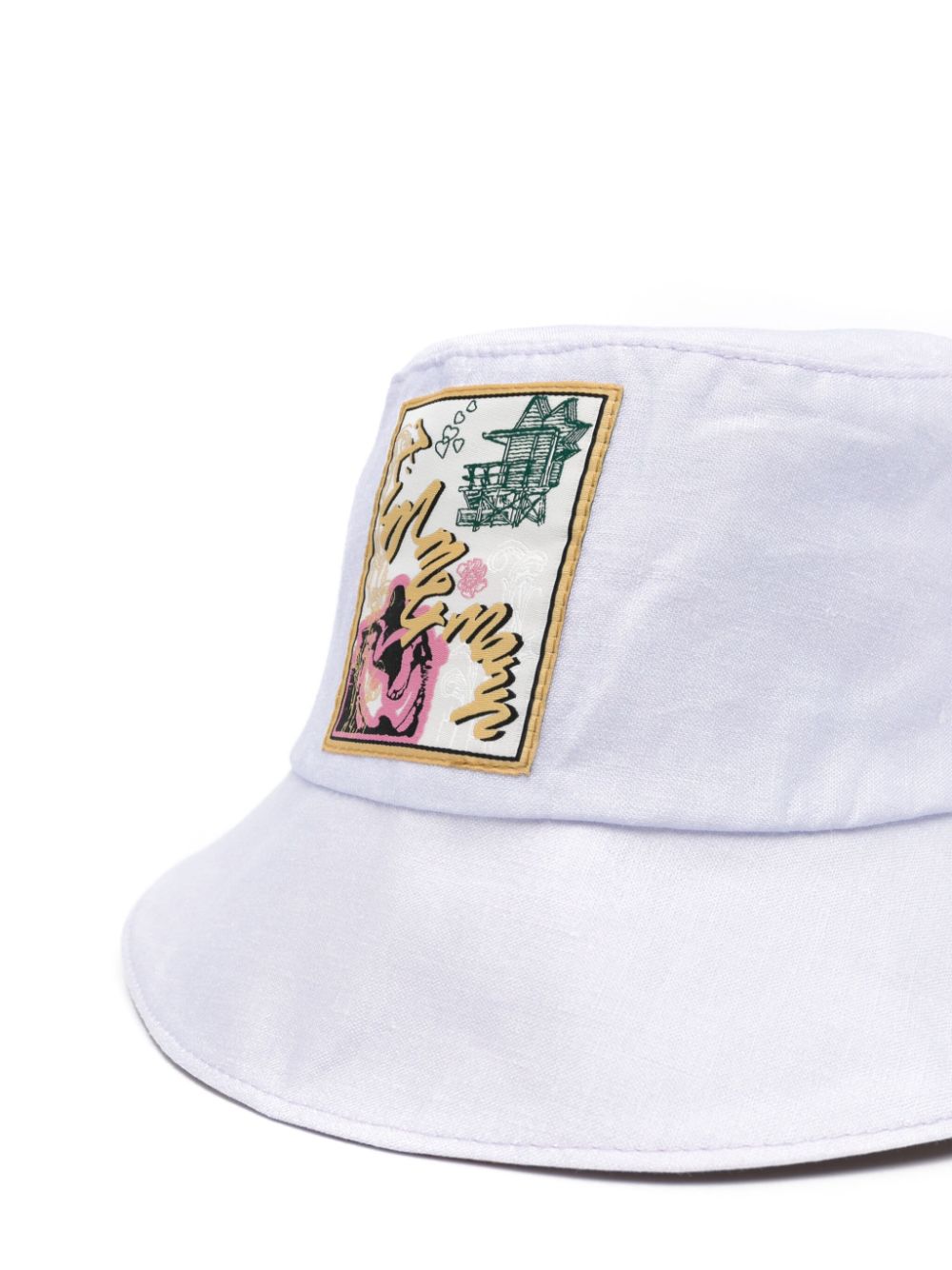 ZIMMERMANN printed bucket hat - Beige