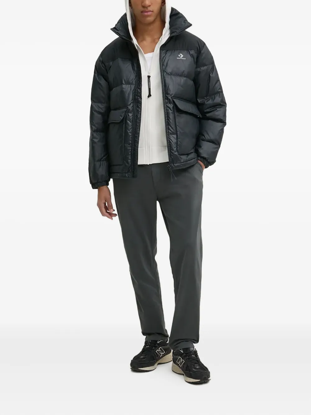Converse logo-detail padded jacket | Down Jackets | Image 2