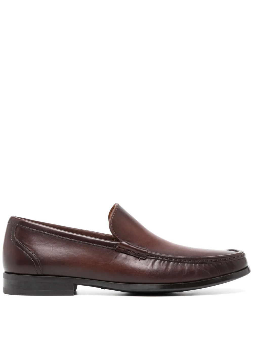 Magnanni leather loafers Brown