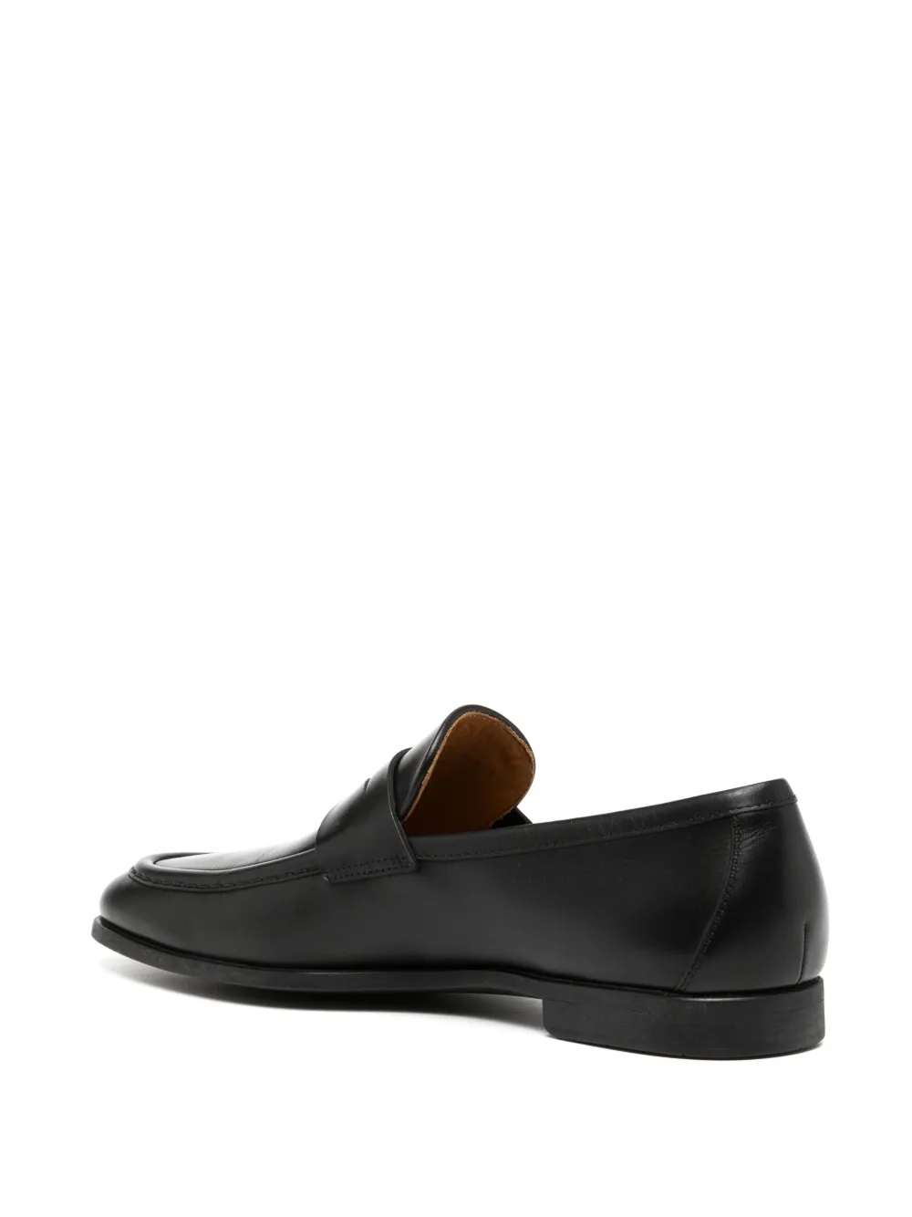 Magnanni leather loafers Black