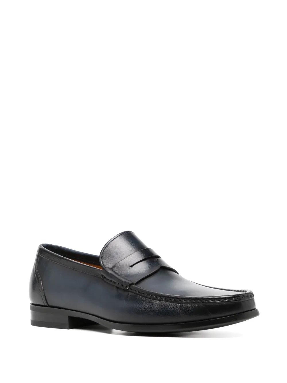 Magnanni Leren loafers - Blauw